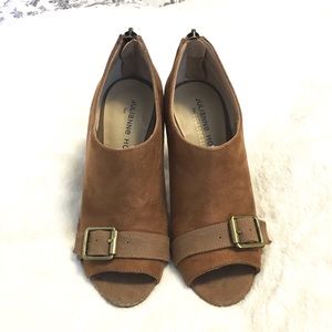 Solesociety | Tan Suede Heels